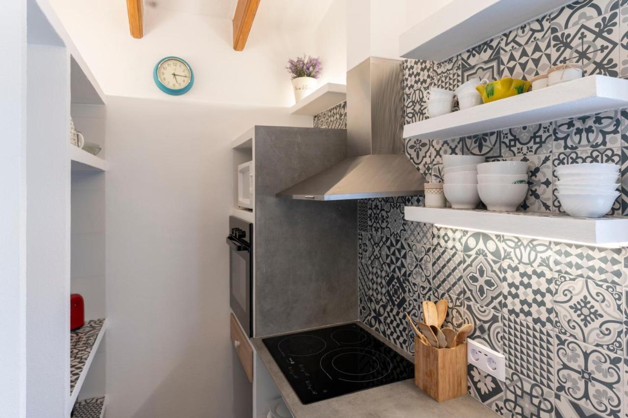 Apartamento Con Piscina Y Playa Son Xoriguer Bagian luar foto