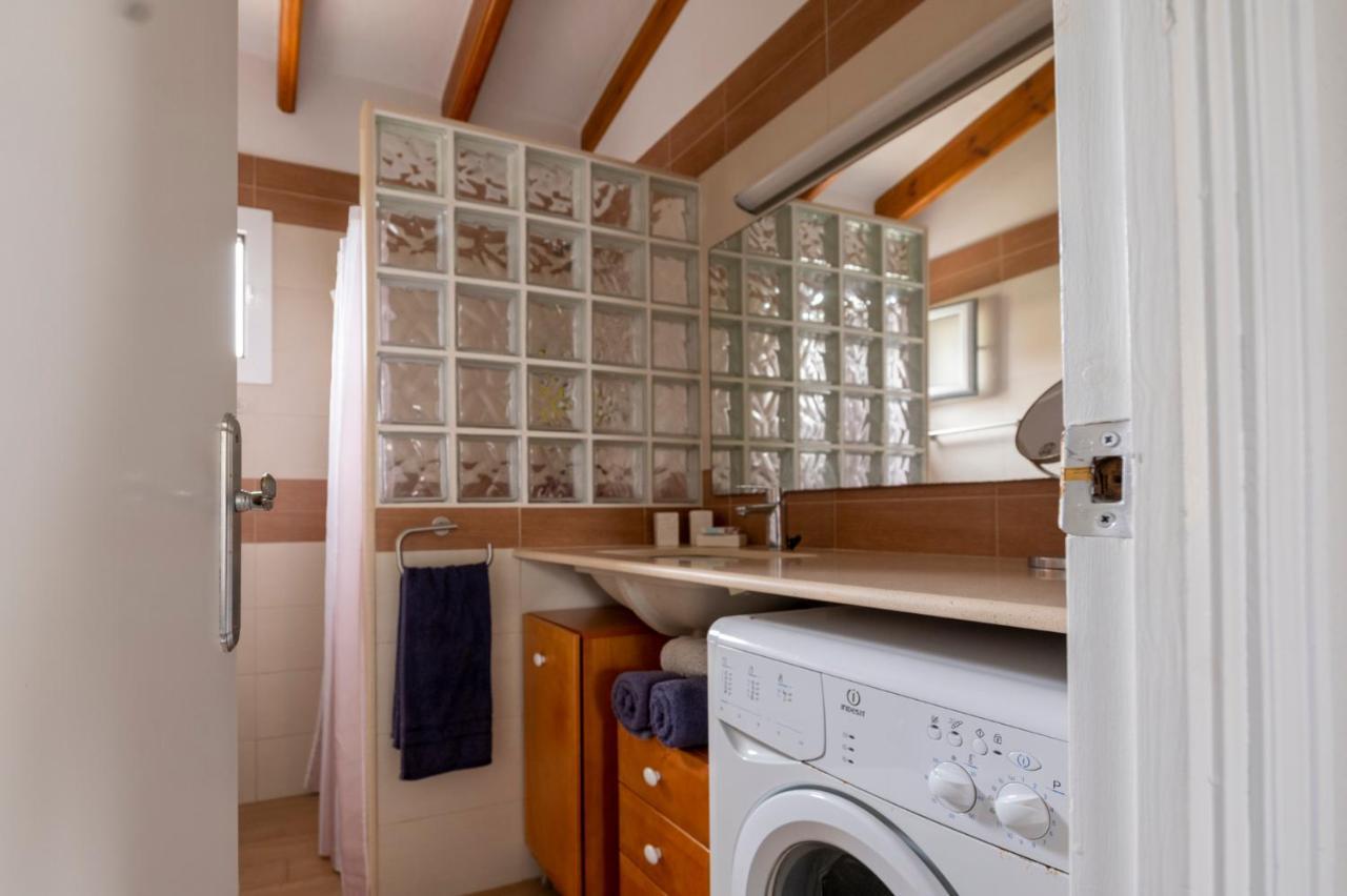 Apartamento Con Piscina Y Playa Son Xoriguer Bagian luar foto