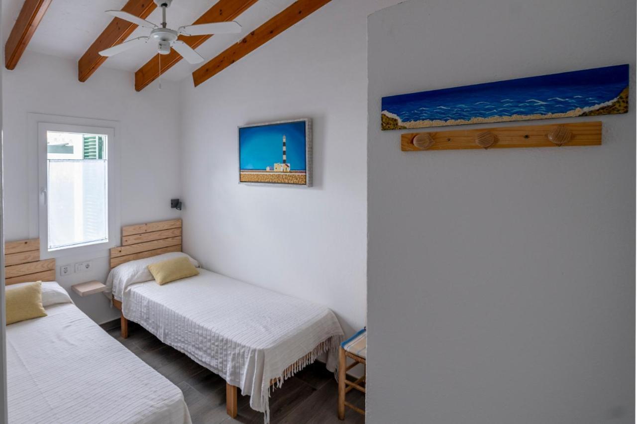 Apartamento Con Piscina Y Playa Son Xoriguer Bagian luar foto