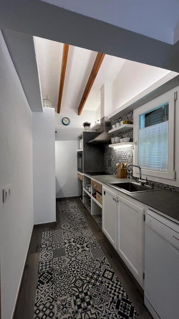 Apartamento Con Piscina Y Playa Son Xoriguer Bagian luar foto