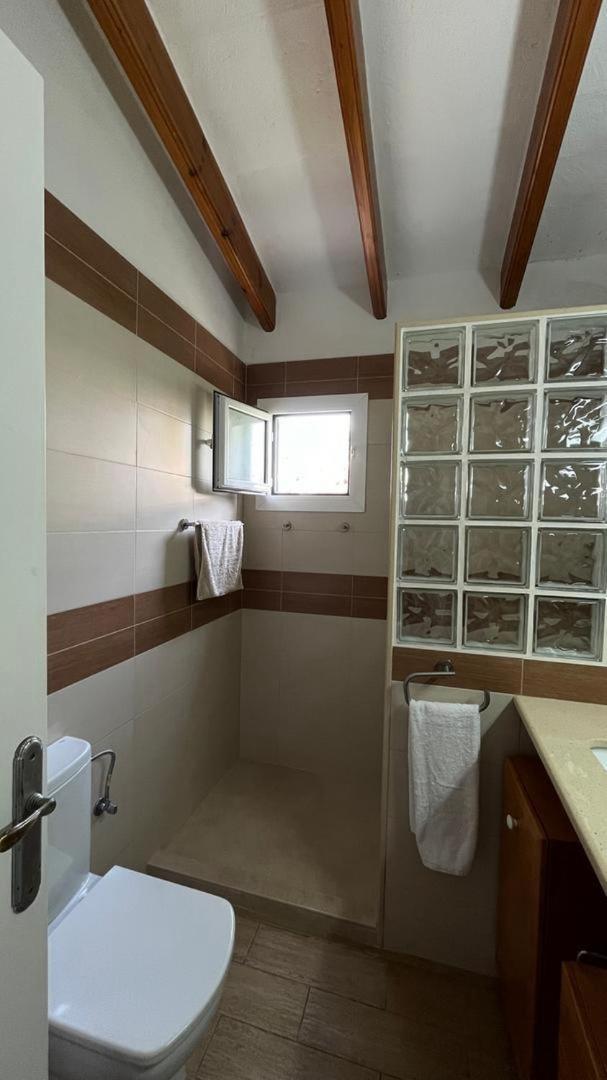 Apartamento Con Piscina Y Playa Son Xoriguer Bagian luar foto
